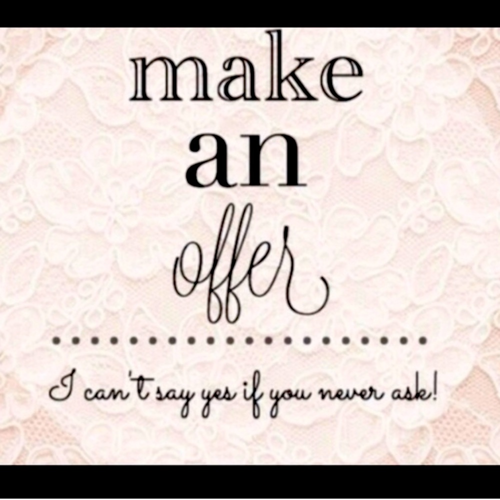 Like the item, not the price?  Make me an offer